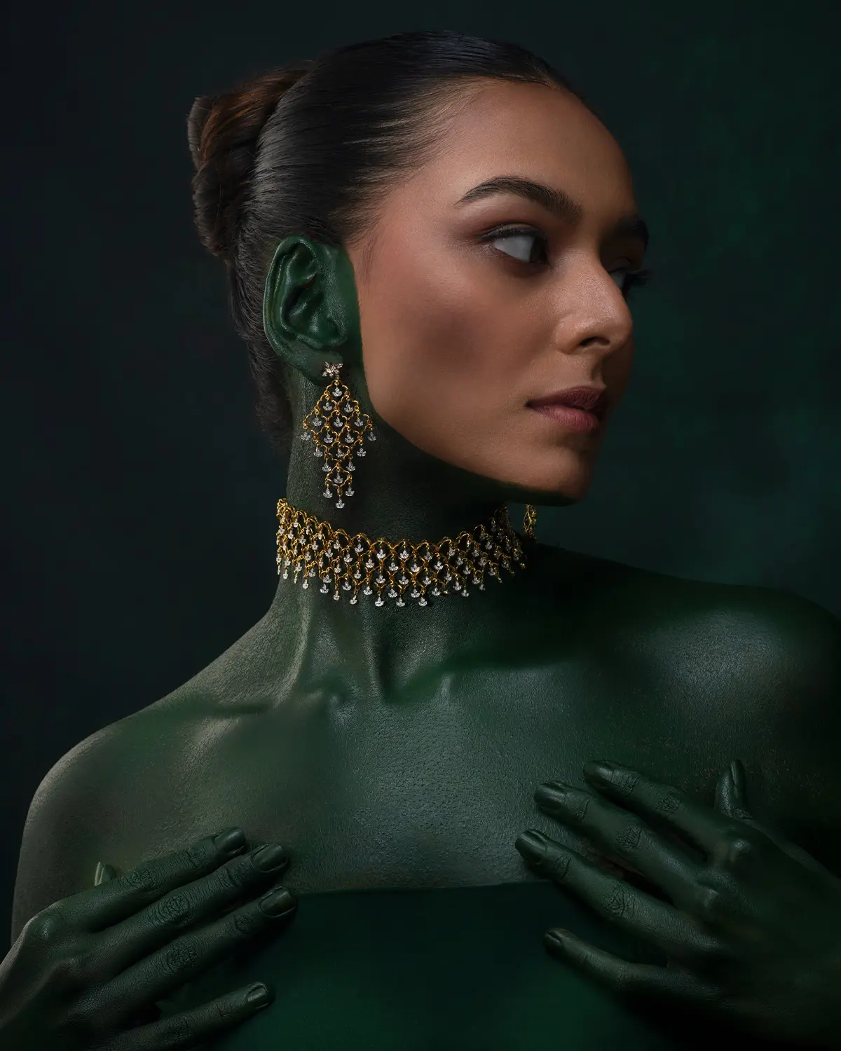 High-end beauty retouching portfolio example 1